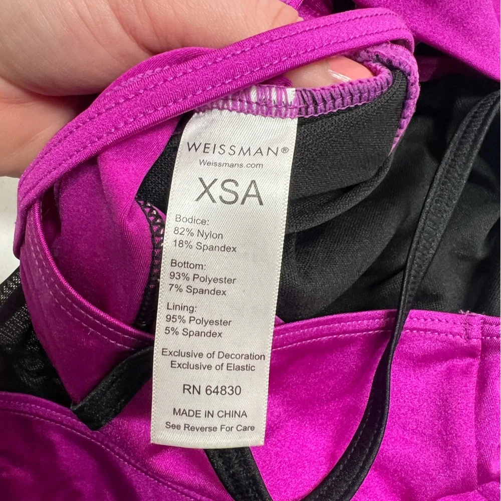 Weissman Elite Dance Strappy Mesh Unitard Acro
Costume Size Adult XS NEW Pink - Picture 5 of 10